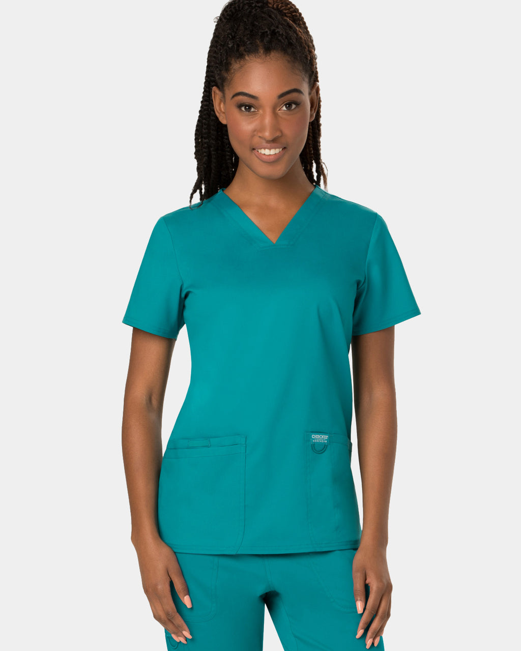 Cherokee - Workwear Revolution - Women's V-Neck Top (All Colors)