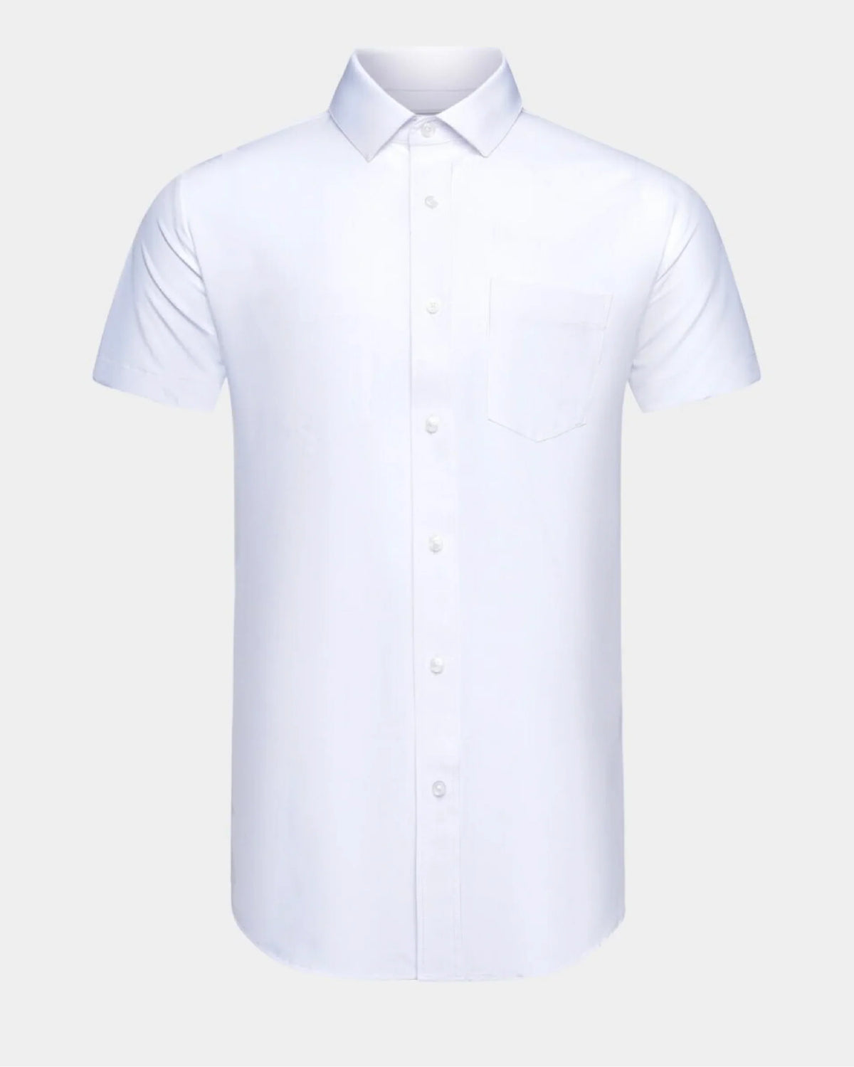 Phenom Classic Short Sleeve Solid Dress Shirt